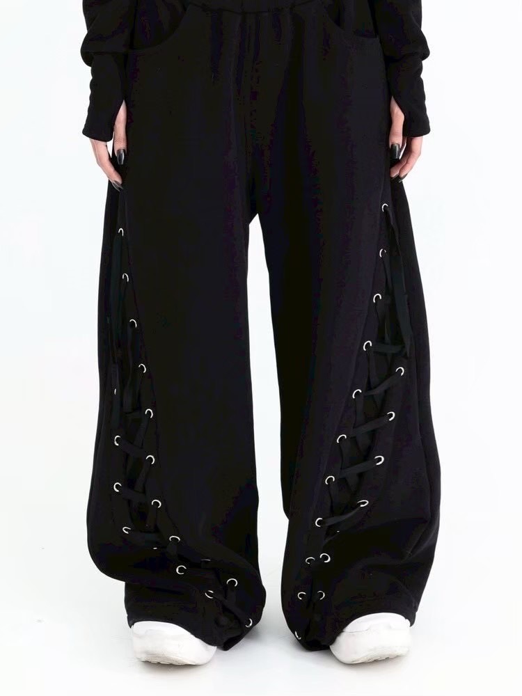KAIYA ■ Tie me up sweatpants パンツ KAIYA】tie me up sweatpants / 【カイヤ】タイミーアップ