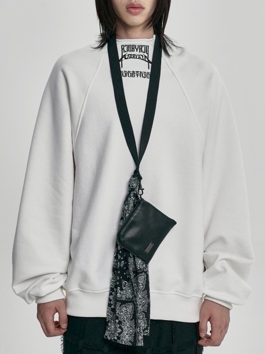 AJOBYAJO】Paisley Scarf Cross Bag & Neck Wallet