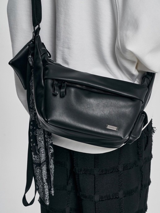 AJOBYAJO】Paisley Scarf Cross Bag & Neck Wallet