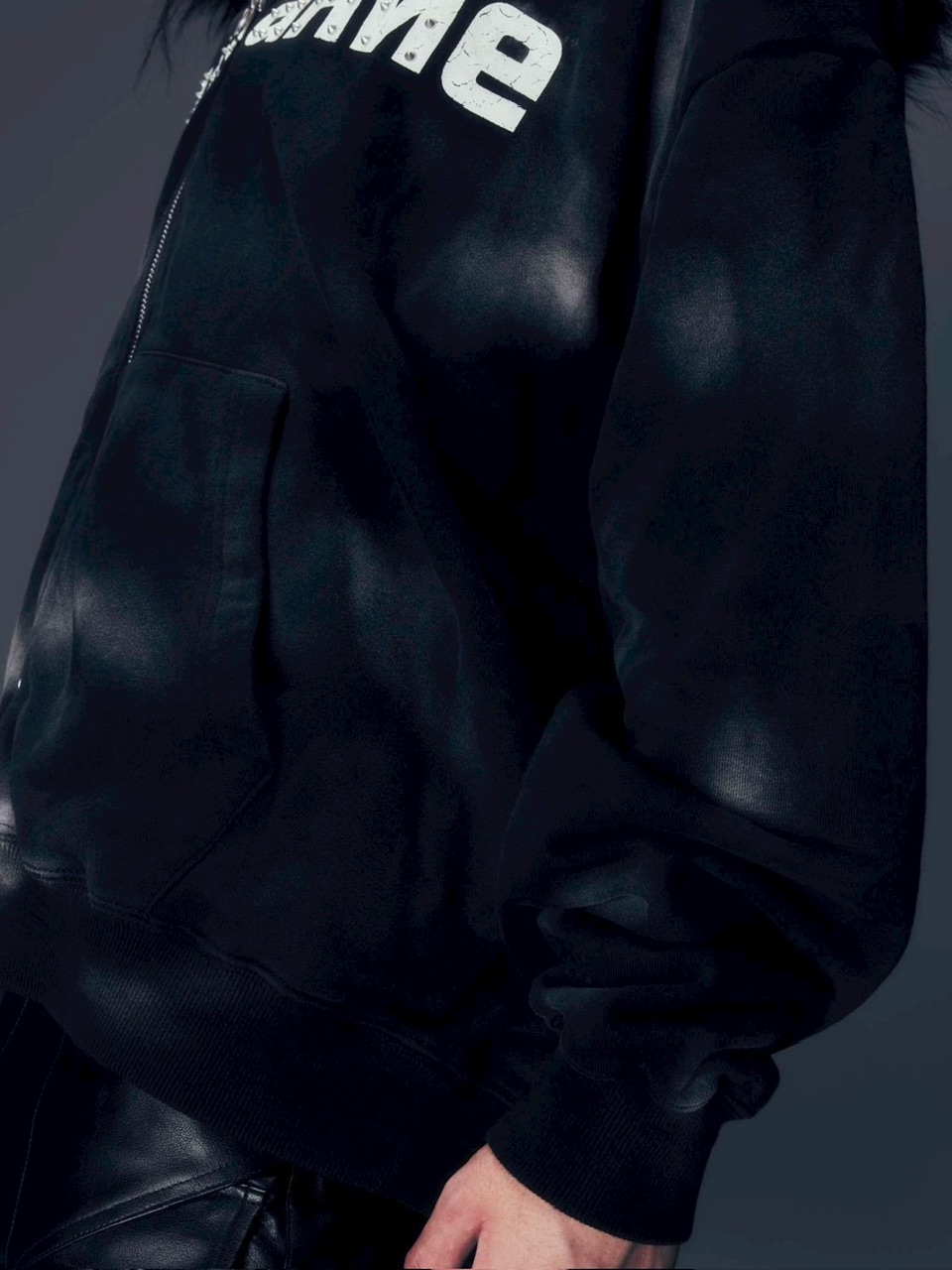 DIG YOUR OWN GRAVE】Желание FUR HOODIE /【ディグユアオウン