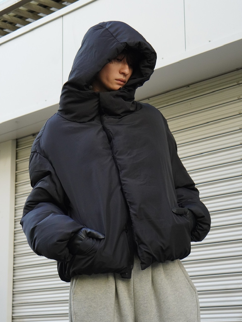 東京店WEB限定受注制【Chikashitsu +】puffer padding jacket