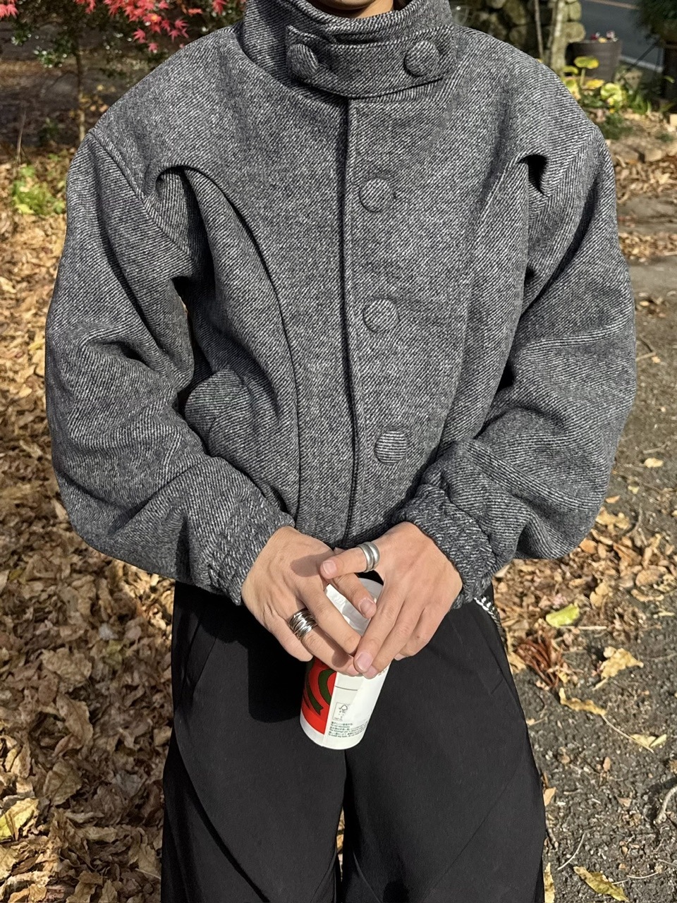 受注制【RENOL】stand collar jacket | OUR BRAND,RENOL | PRESSING