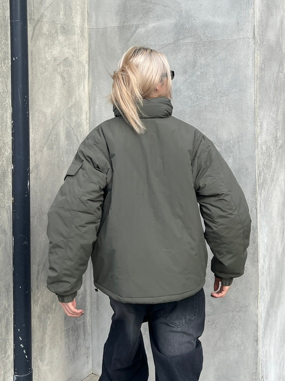 大阪店WEB限定【Chikashitsu +】flight padded jacket (3color) | OUR  