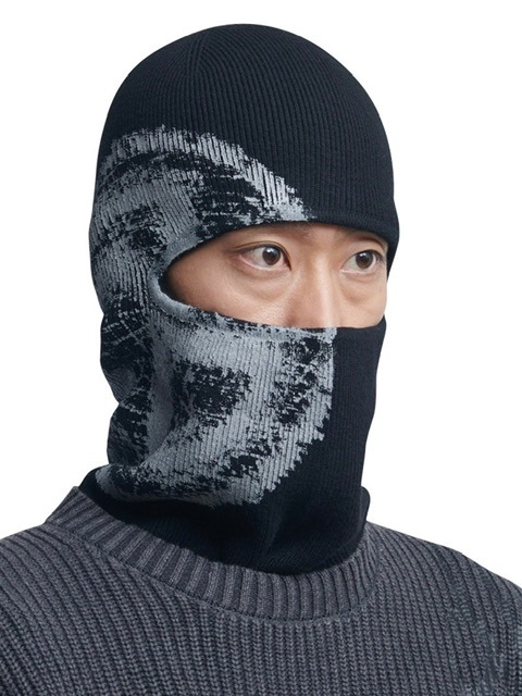[New Era]★24FW★韓国人気★PATTERN KNIT BALACLAVA Balaclava PATTERN Knit PDF Knitted Balaclava Hand Knitted