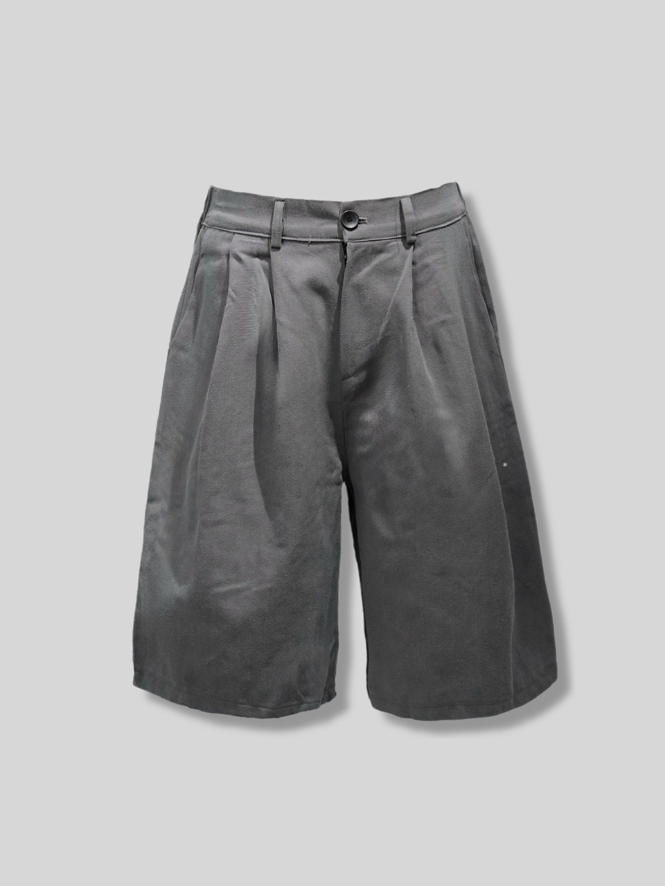 東京店WEB限定【Chikashitsu +】2tuck Bermuda pants (2color