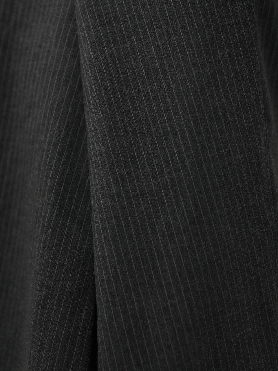 CS】stripe cross tuck drape slacks (gray) | OUR BRAND,Chikashitsu