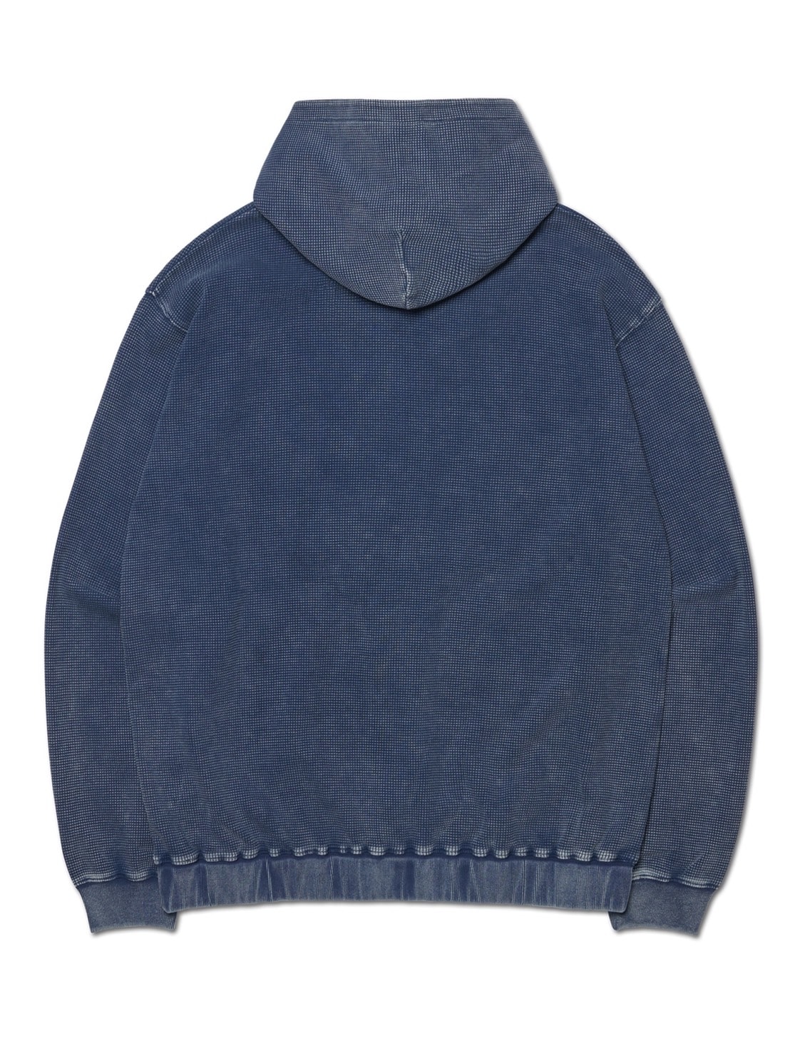 【NOMANUAL】VINTAGE WAFFLE HOODED ZIP-UP 