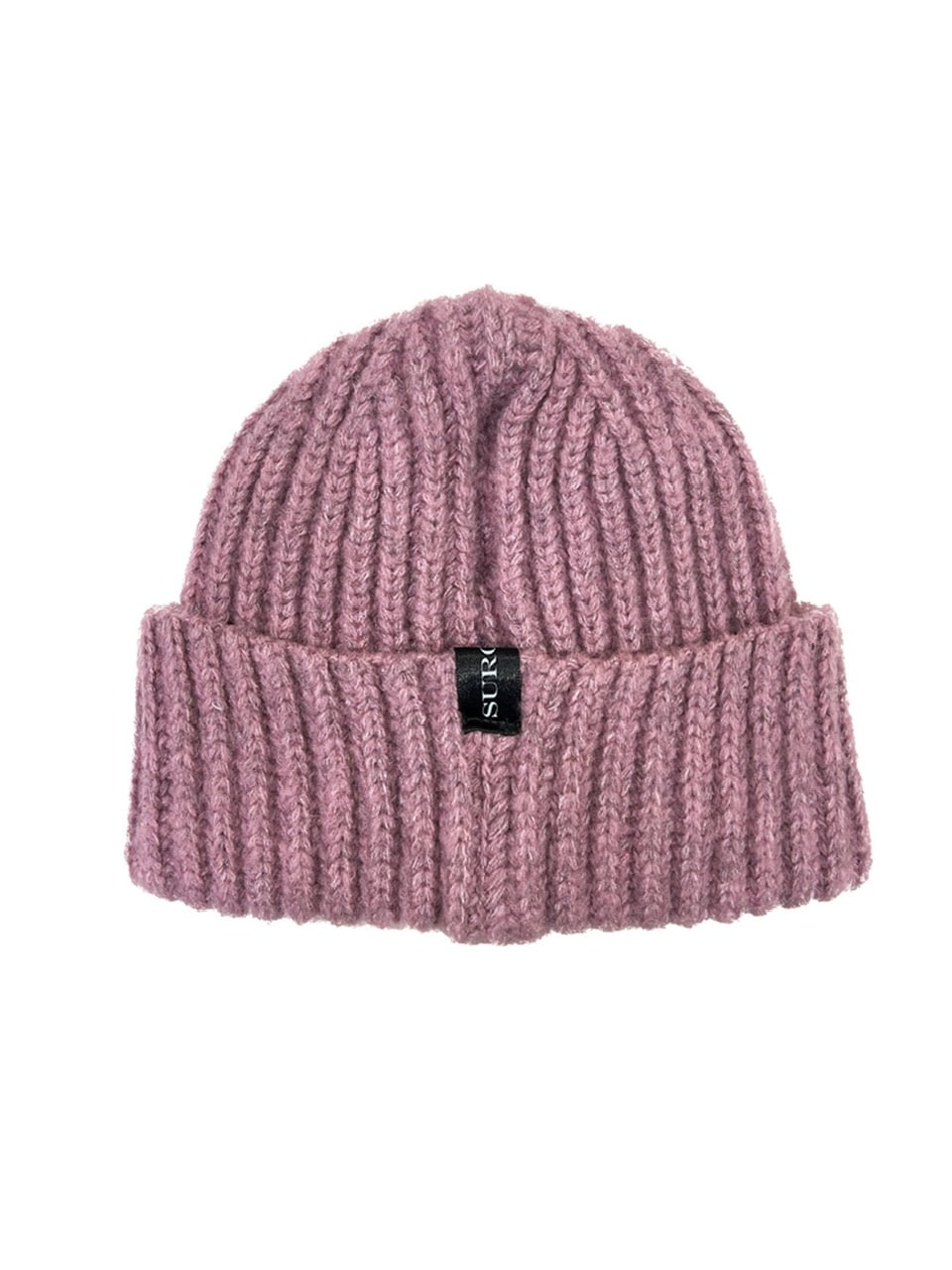 SURGERY(サージェリー) ピンクビーニー グ・ヒョミンビーニー SURGERY】surgery hand stitch embroidery logo beanie / 【サー