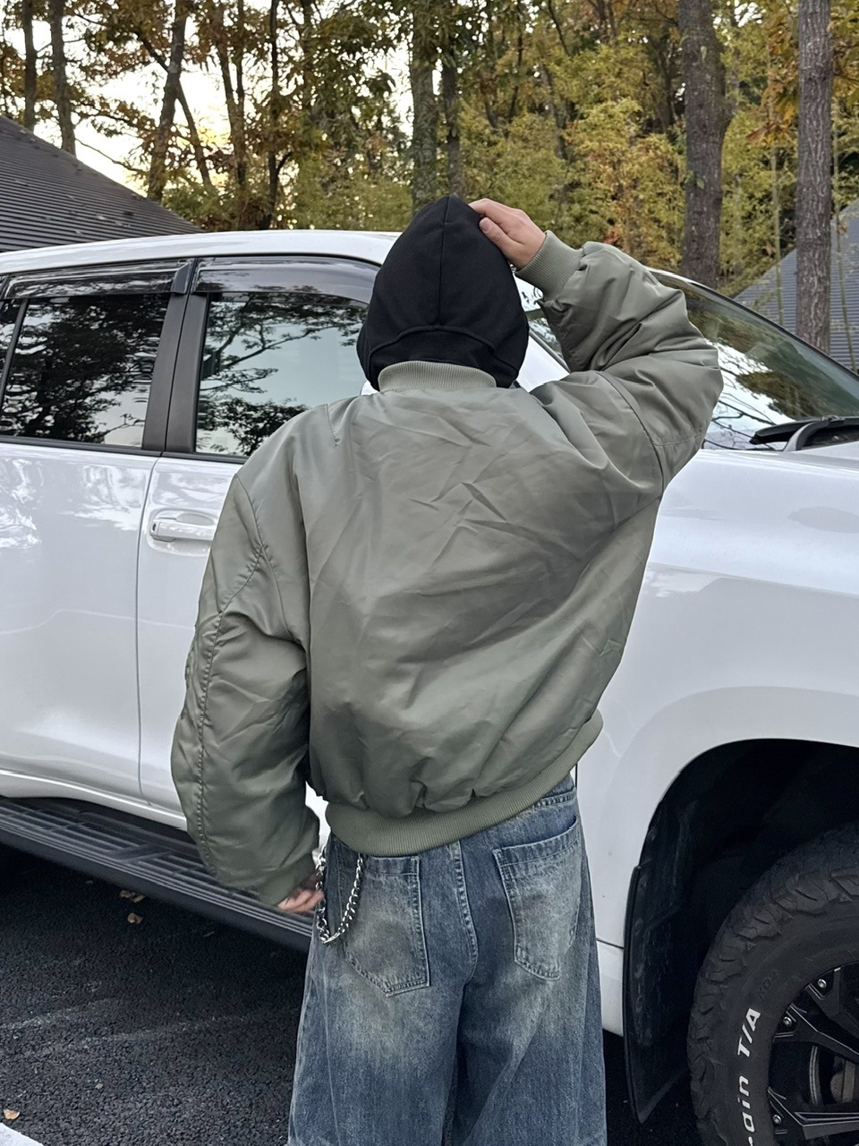 RENOL】simple MA-1 jacket (2color) | OUR BRAND,RENOL | PRESSING