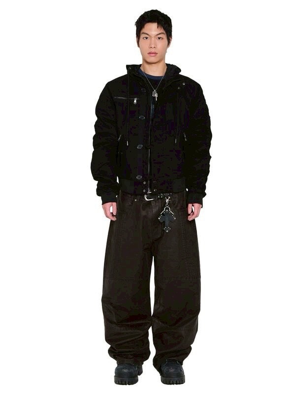 AAKAM】Button Placket Cotton Ma-1 Jacket | OUR BRAND,AAKAM