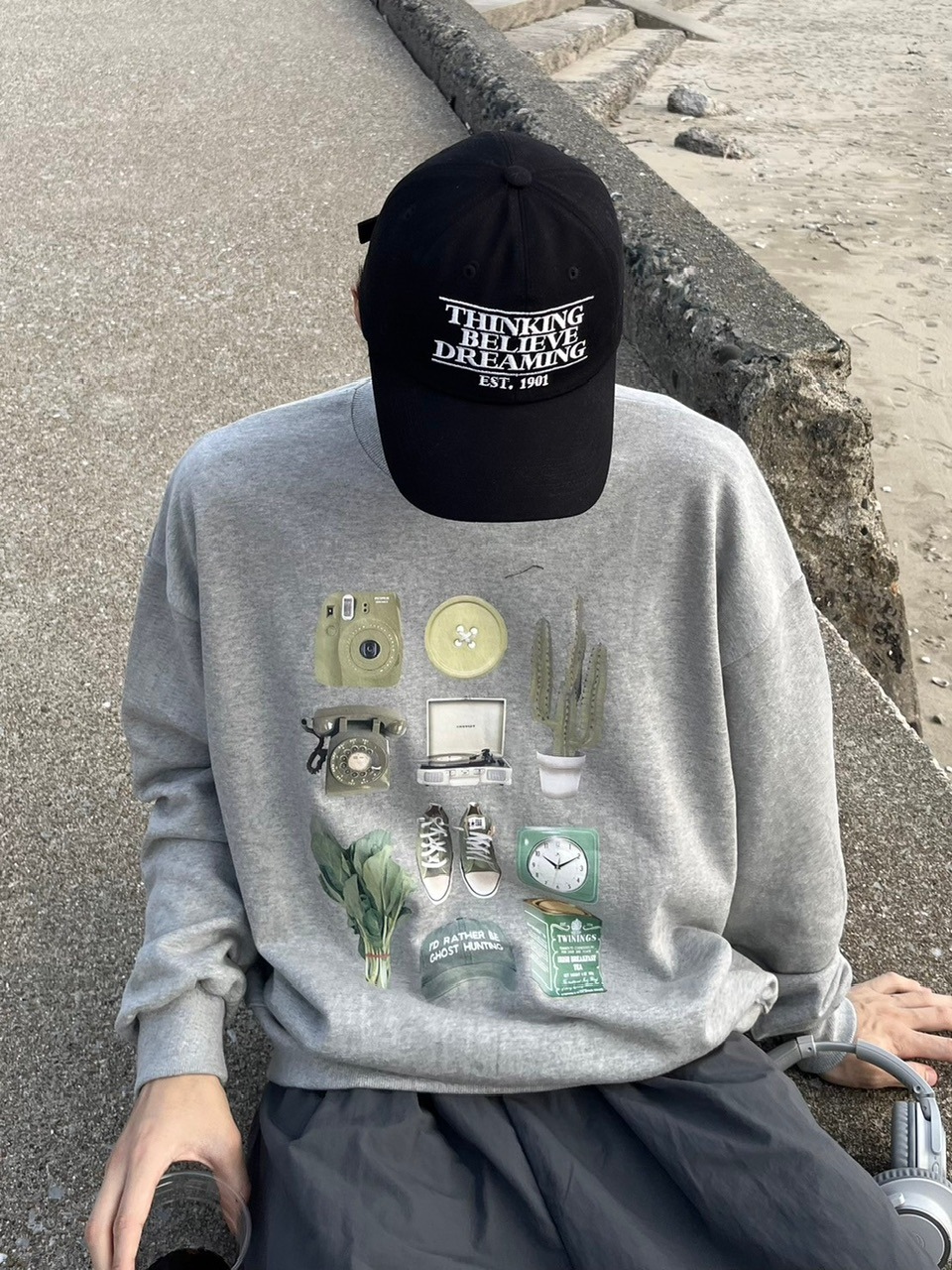 受注制【youll】essential linger tee (3color) main image 0