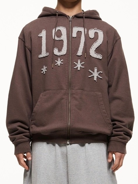 THECOLDESTMOMENT】1972 hooded zip-up | OUR BRAND,THECOLDESTMOMENT