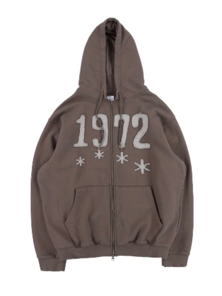 THECOLDESTMOMENT】1972 hooded zip-up | OUR BRAND,THECOLDESTMOMENT