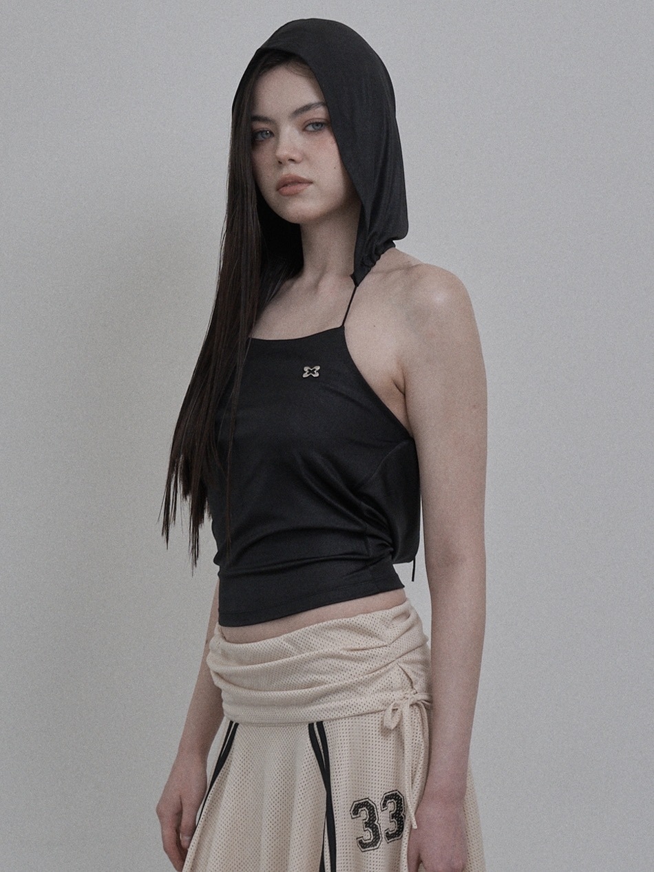 ★SETUP-EXE★BABY WIDE NECK TOP / BLACK★正規品/韓国送料込 SETUP‐EXE】HALTER HOOD SLEEVELESS | OUR BRAND,SETUP-EXE
