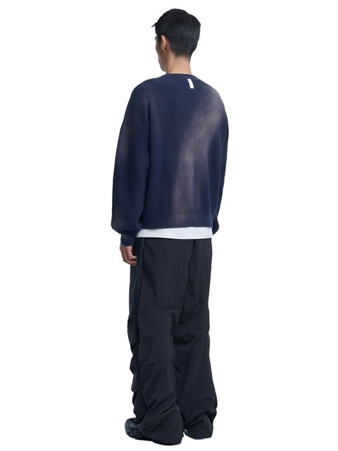 [NOMANUAL] SPRAY DYEING KNIT ★大人気★ NOMANUAL セーター ニット 「NOMANUAL」SPRAY DYEING KNIT