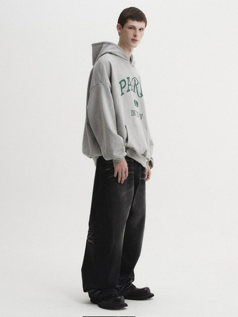 ◇DNSR◇ Oversized Paris hoodie gray DNSR】Oversized Paris Hoodie | OUR BRAND,DNSR | PRESSING WEB