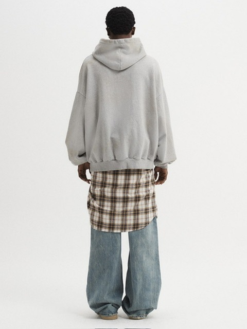 ◇DNSR◇ Oversized Paris hoodie gray DNSR】Oversized Paris Hoodie | OUR BRAND,DNSR | PRESSING WEB