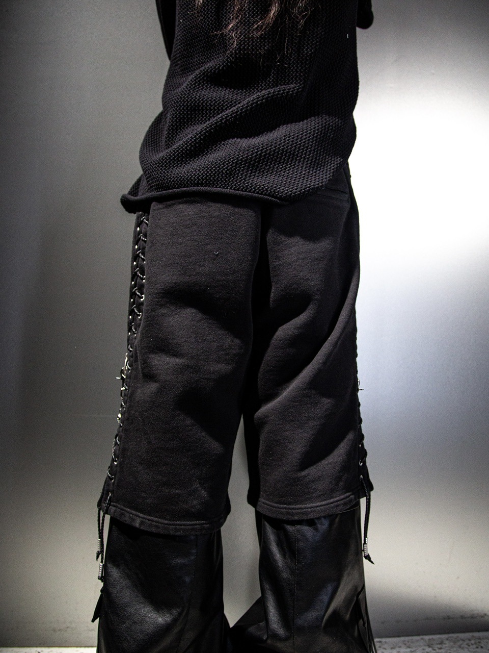 パンツ DIG YOUR OWN GRAVE LACEUPSHORTS DIG YOUR OWN GRAVE】LACEUPSHORTS / 【ディグユアオウン