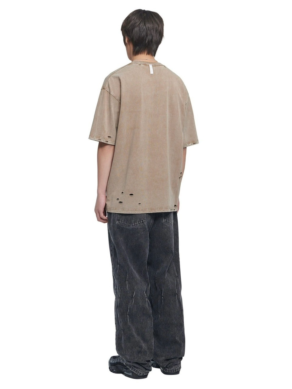 【NOMANUAL】ECDYSIS DAMAGED T-SHIRT