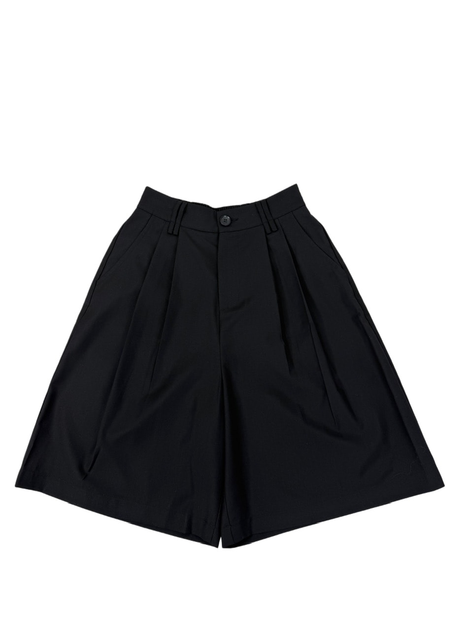 受注制【Nerd out XU】Bermuda slacks tuck pants (2color)