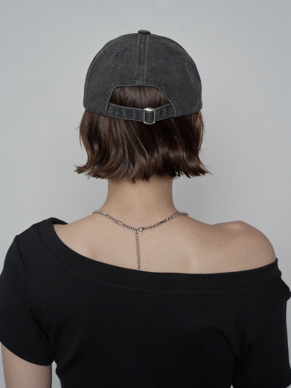 ★SETUP-EXE★STUDDED LOGO BALL CAP / BLACK★正規品韓国送料込 SETUP‐EXE】STUDDED LOGO BALL CAP / 【セットアップエグゼ