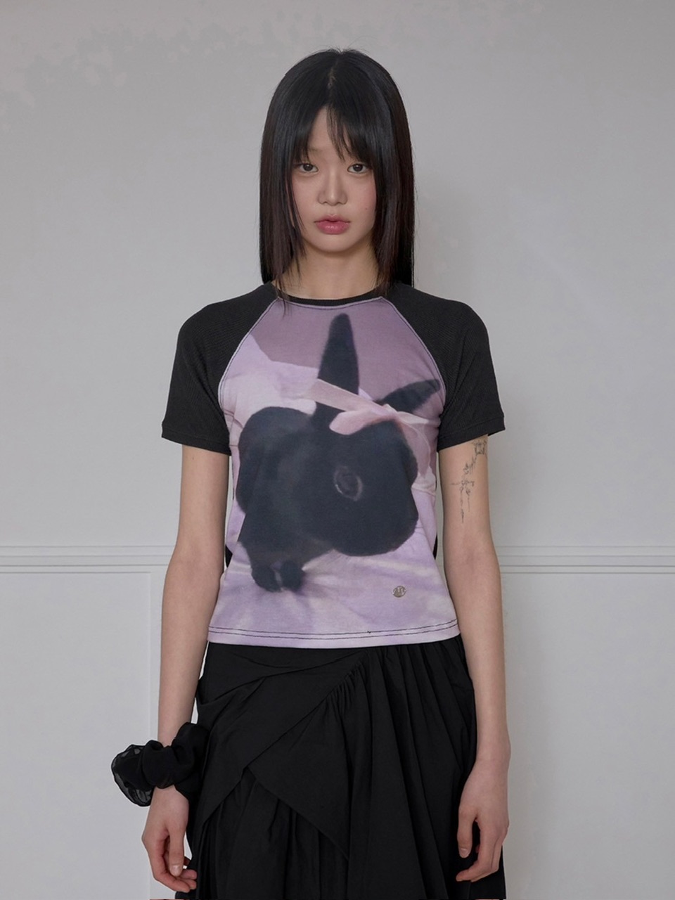 FLAREUP】Bunny Waffle Raglan T-Shirt | OUR BRAND,FLAREUP