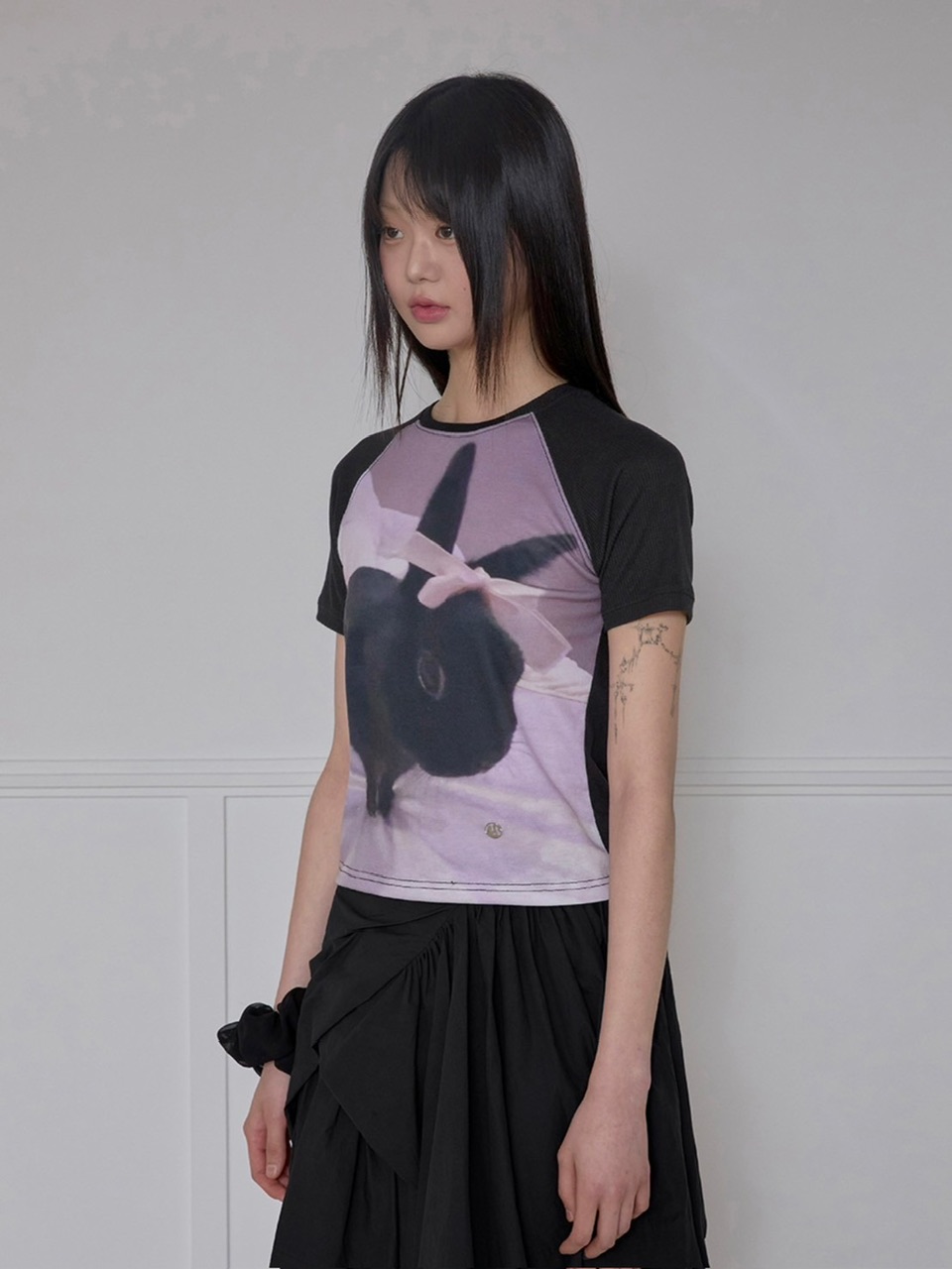 【FLAREUP】25SS★ Bunny Waffle Raglan T-Shirt FLAREUP】Bunny Waffle Raglan T-Shirt | OUR BRAND,FLAREUP