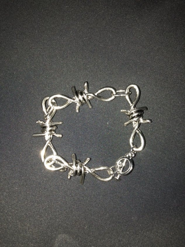 受注制【XU DOG】barbed wire (bracelet/necklace/wallet chain)