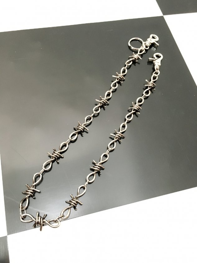 受注制【XU DOG】barbed wire (bracelet/necklace/wallet chain
