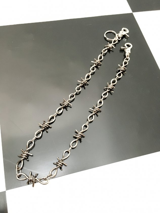 受注制【XU DOG】barbed wire (bracelet/necklace/wallet chain)