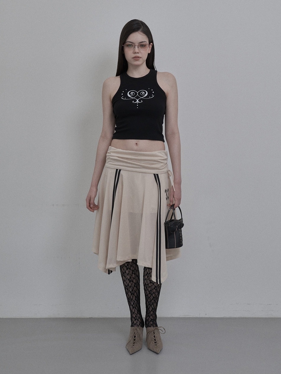 【SETUP‐EXE】BACK POCKET HEART SLEEVELESS