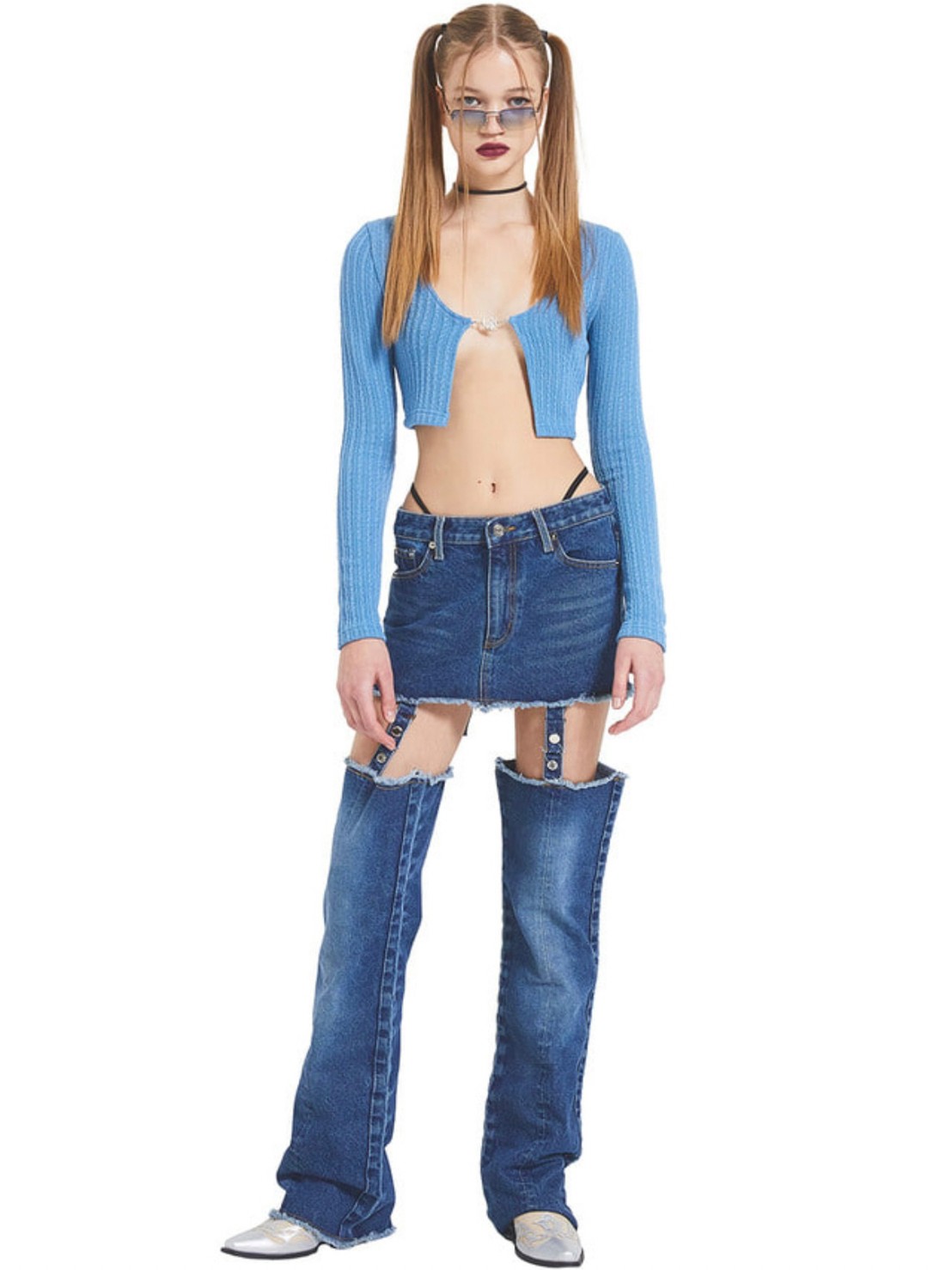 CRANK】LAYERED DENIM SKIRT | OUR BRAND,CRANK | PRESSING WEB SHOP