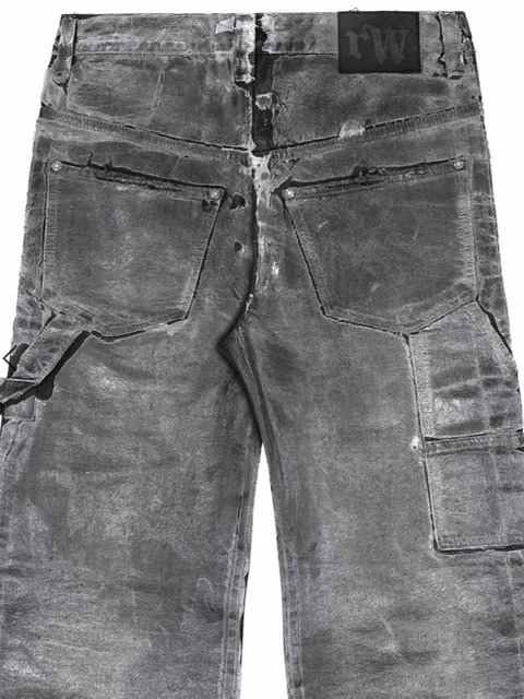 パンツ RACERWORLDWIDE DollCore Flared Wax Jeans RACER WORLDWIDE】Wax Jeans | OUR BRAND,RACER WORLDWIDE