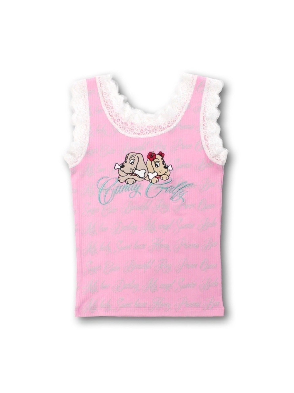 ガルフィー　タンクトップ GALFY】ラブラブレースタンク | OUR BRAND,GALFY | PRESSING WEB
