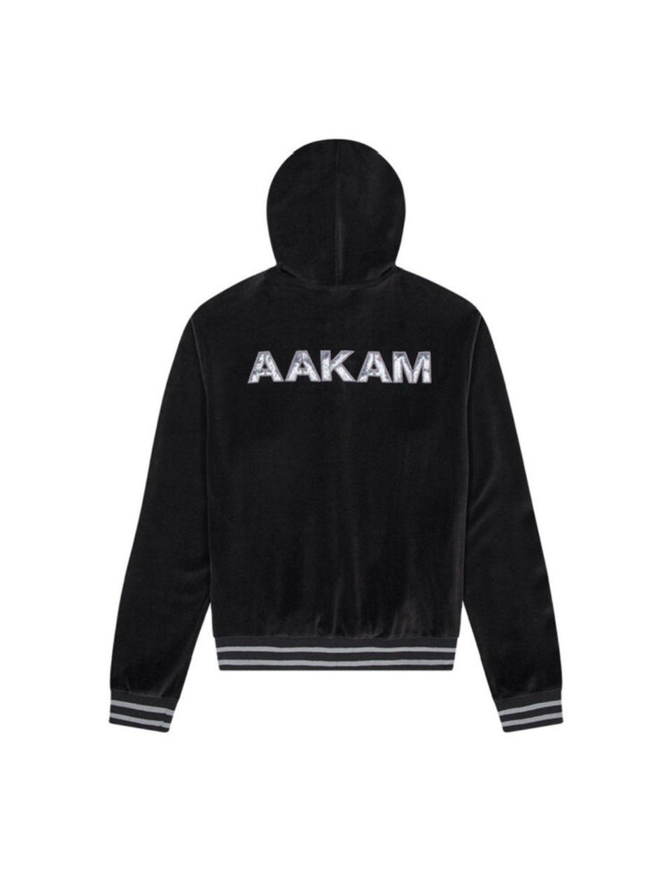 レビュー高評価の商品！ AAKAM】98 Patch Velour Zip-Up Hoodie | OUR BRAND,AAKAM スカート