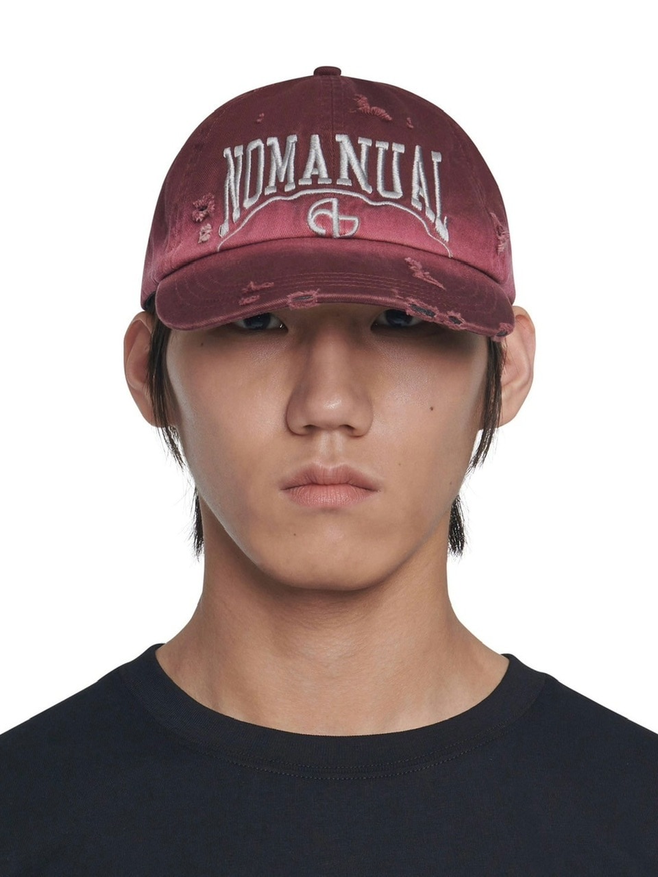 日本未入荷NOMANUALのDESTROYED BALL CAP 全3色 NOMANUAL】DESTROYED BALL CAP | OUR BRAND,NOMANUAL | PRESSING