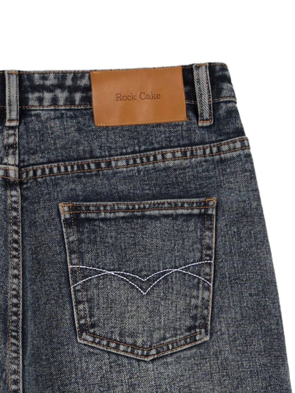 ROCKCAKE ■ Studded Line Point Jeans デニム ROCK CAKE】Studded Line Point Jeans | OUR BRAND,ROCK CAKE