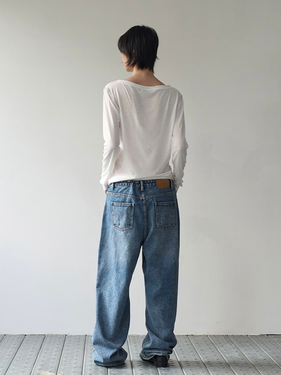 ROCKCAKE ■ Studded Line Point Jeans デニム ROCK CAKE】Studded Line Point Jeans | OUR BRAND,ROCK CAKE