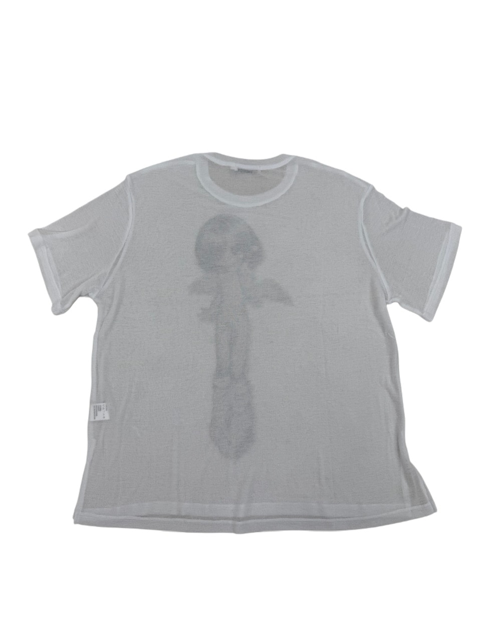トップス Girl is angel see-through tee Nerd out XU】Girl is angel see-through tee (2color) | OUR