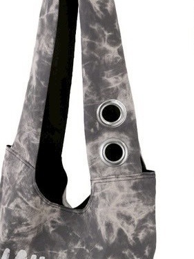 BLACKPURPLE] DEUX-EYELET LONG HANDLE バッグ☆新作・25SS☆