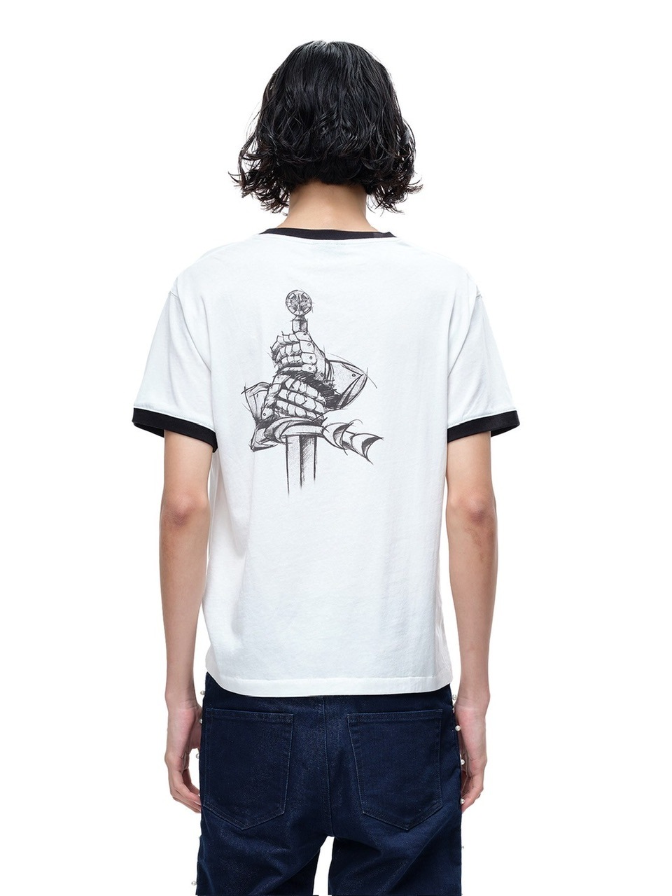 The Boy Has No Patience】LUMINOUS DAWN SKETCH KNIGHT TEE