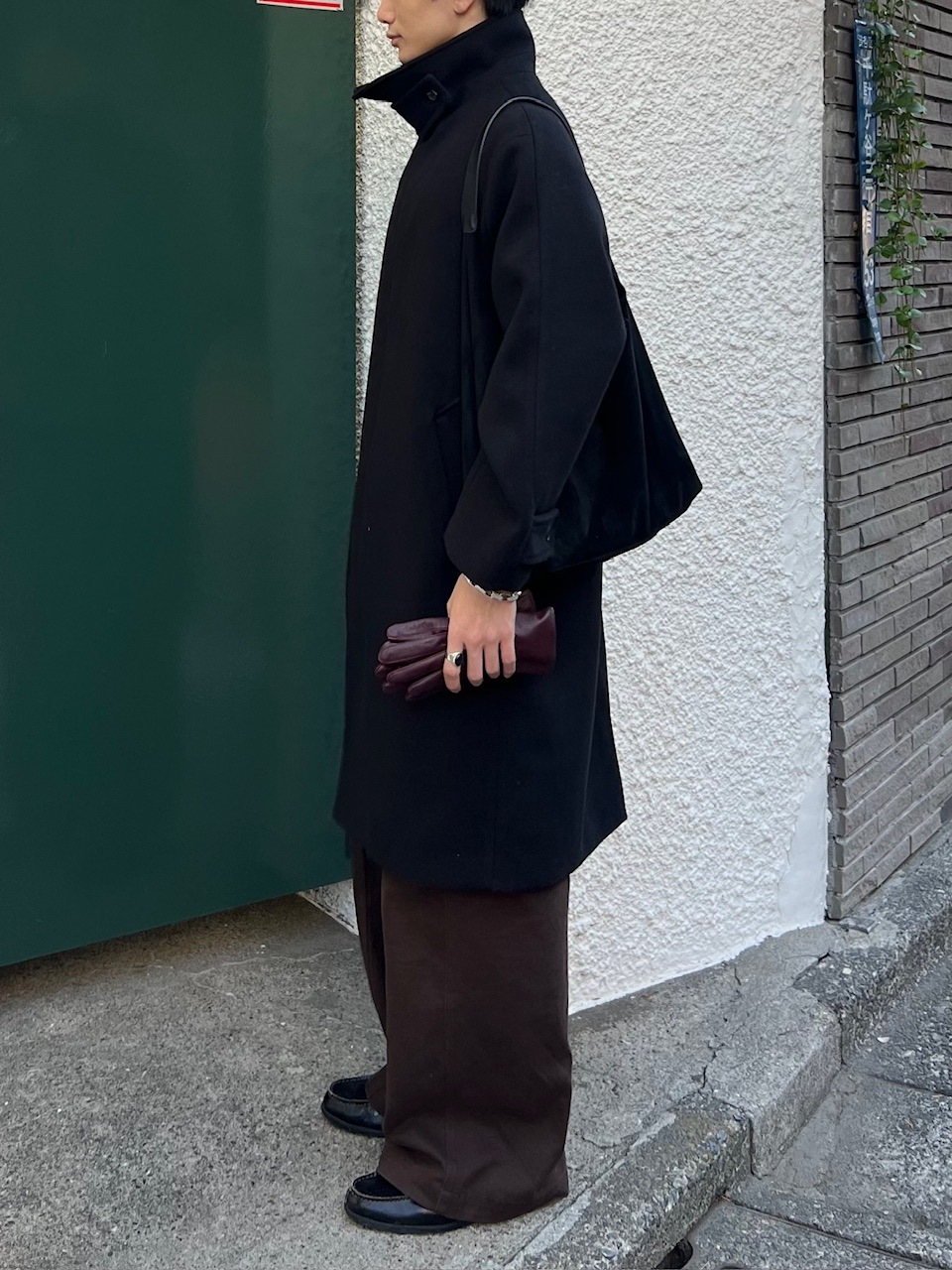 東京店WEB限定受注制【Chikashitsu +】balmacaan coat