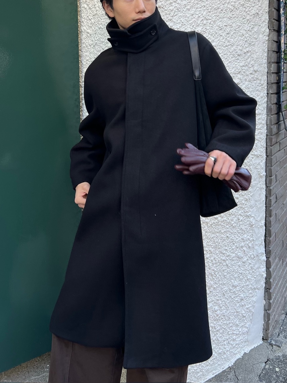 東京店WEB限定受注制【Chikashitsu +】balmacaan coat