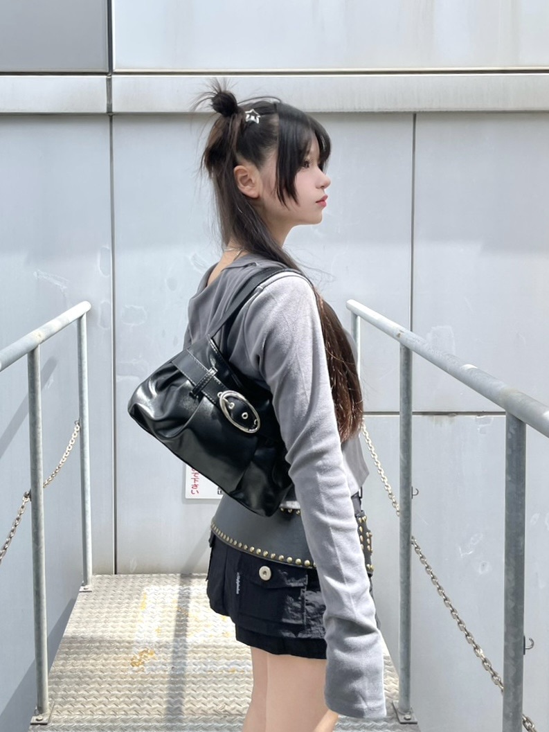 受注制【Never mind the XU】punching wide belt | OUR BRAND,Never