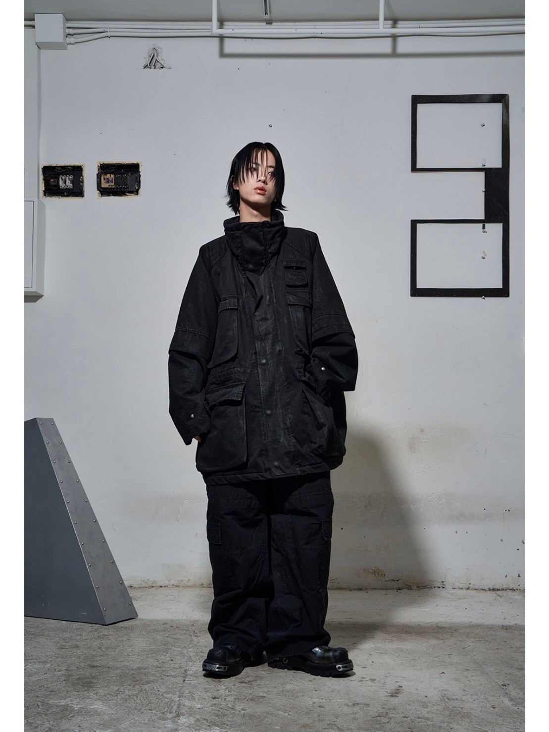 【名作美品】POLYPLOID OVERSIZE PARKA TYPE-C テンシー Ten c アウター モッズコート ミリタリージャケット メンズ