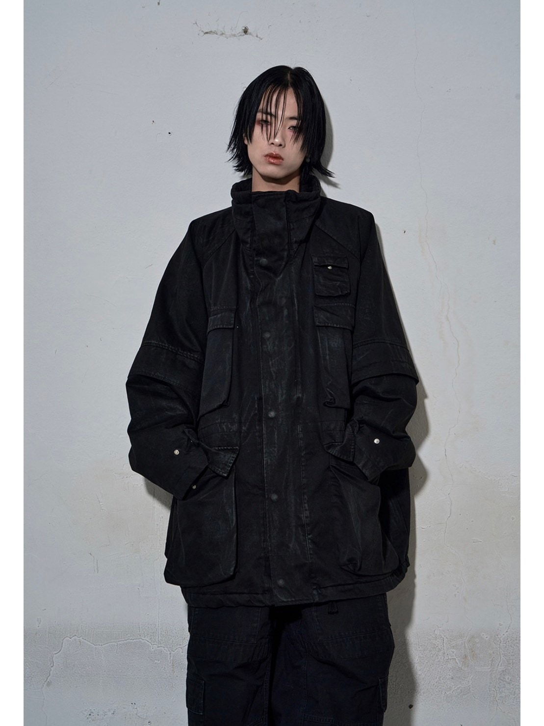 ジャケット・アウター WAKE. / 3lyr Nylon Shell Parka / L WAKE Sapporo 3lyr Nylon Shell Parka WAKE Sapporo 3lyr Nylon Shell