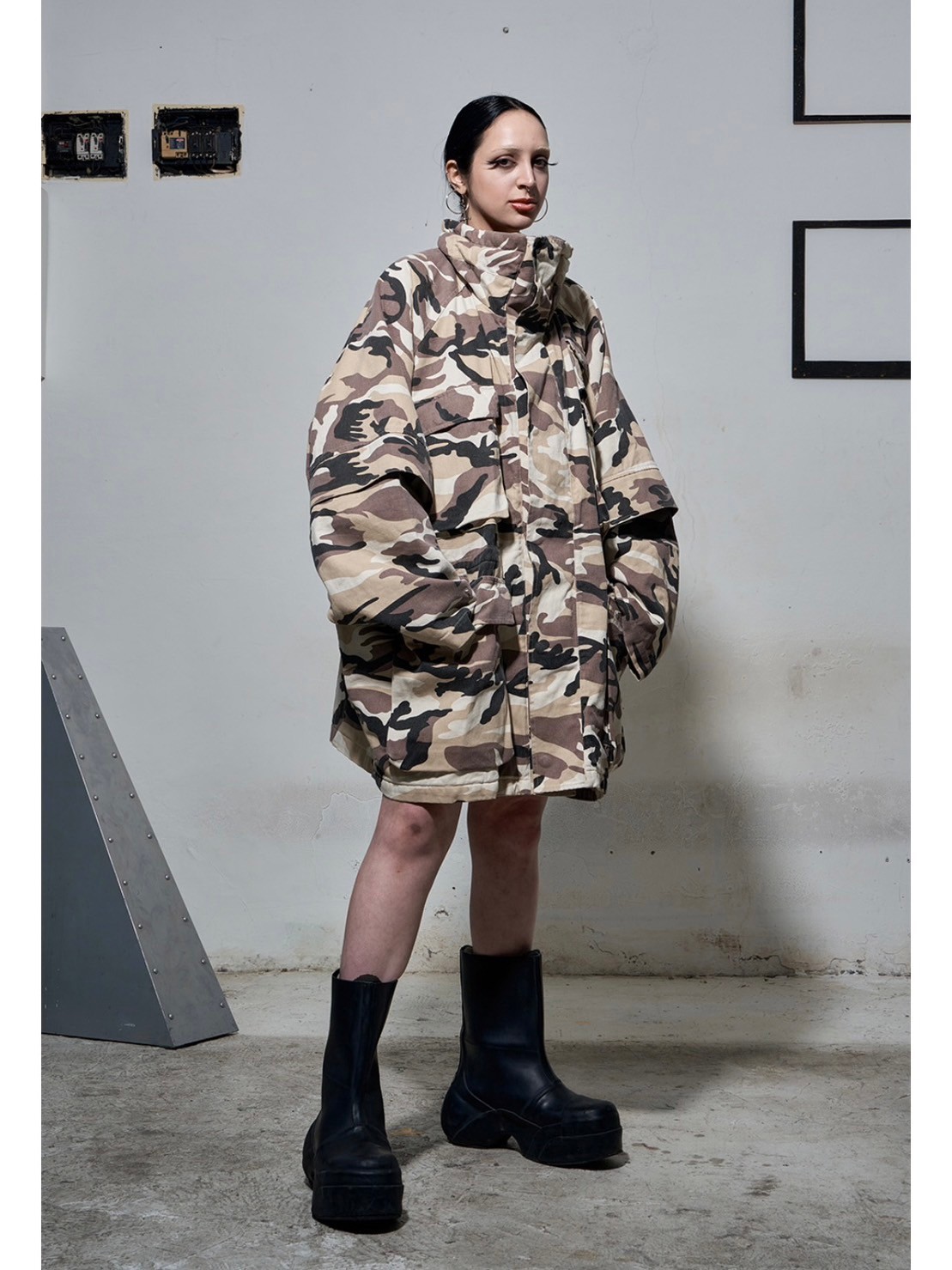 【名作美品】POLYPLOID OVERSIZE PARKA TYPE-C POLYPLOID (ポリプロイド) MODS PARKA C / モッズパーカー C