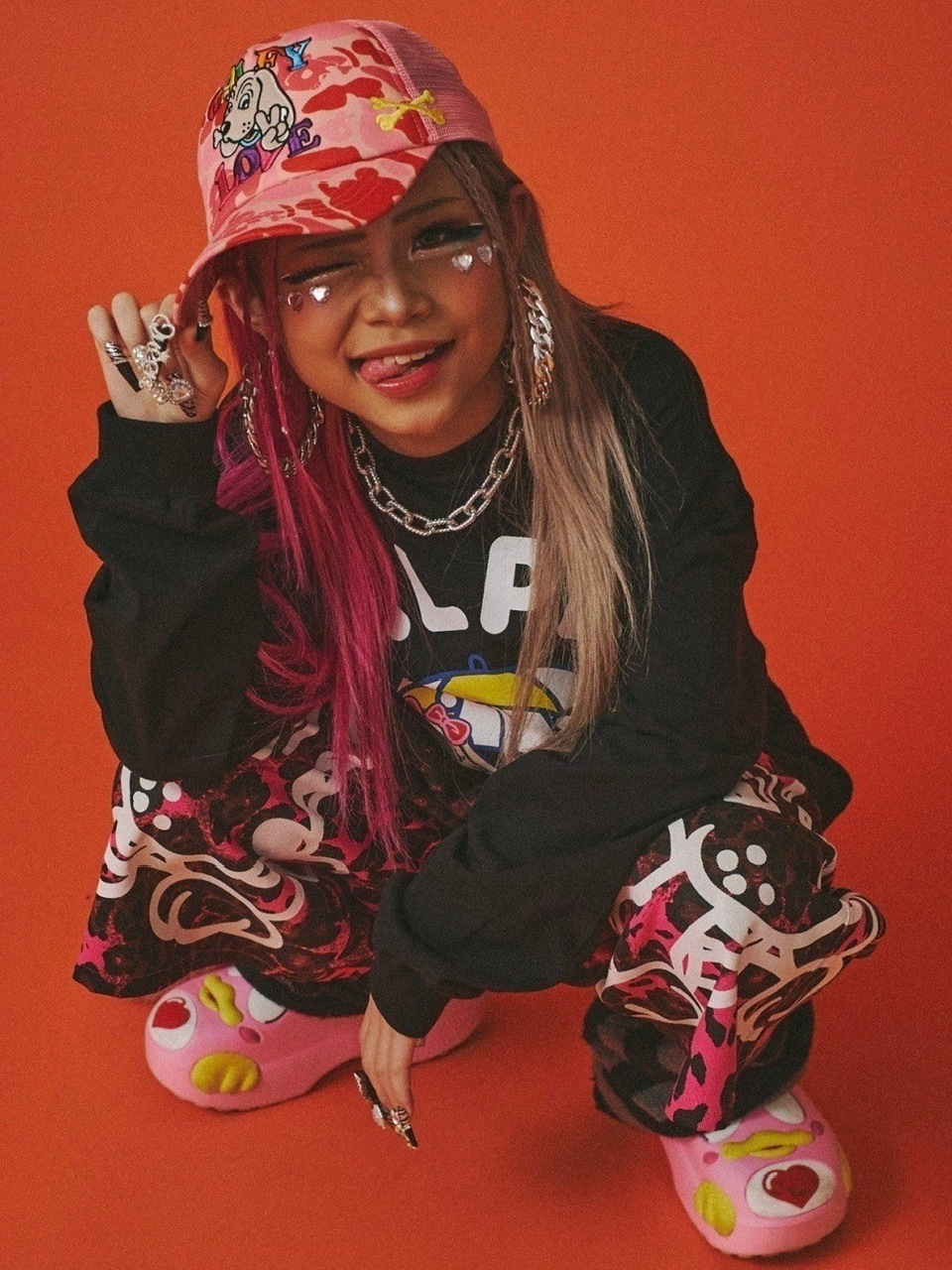 【GALFY】カモ柄CAP