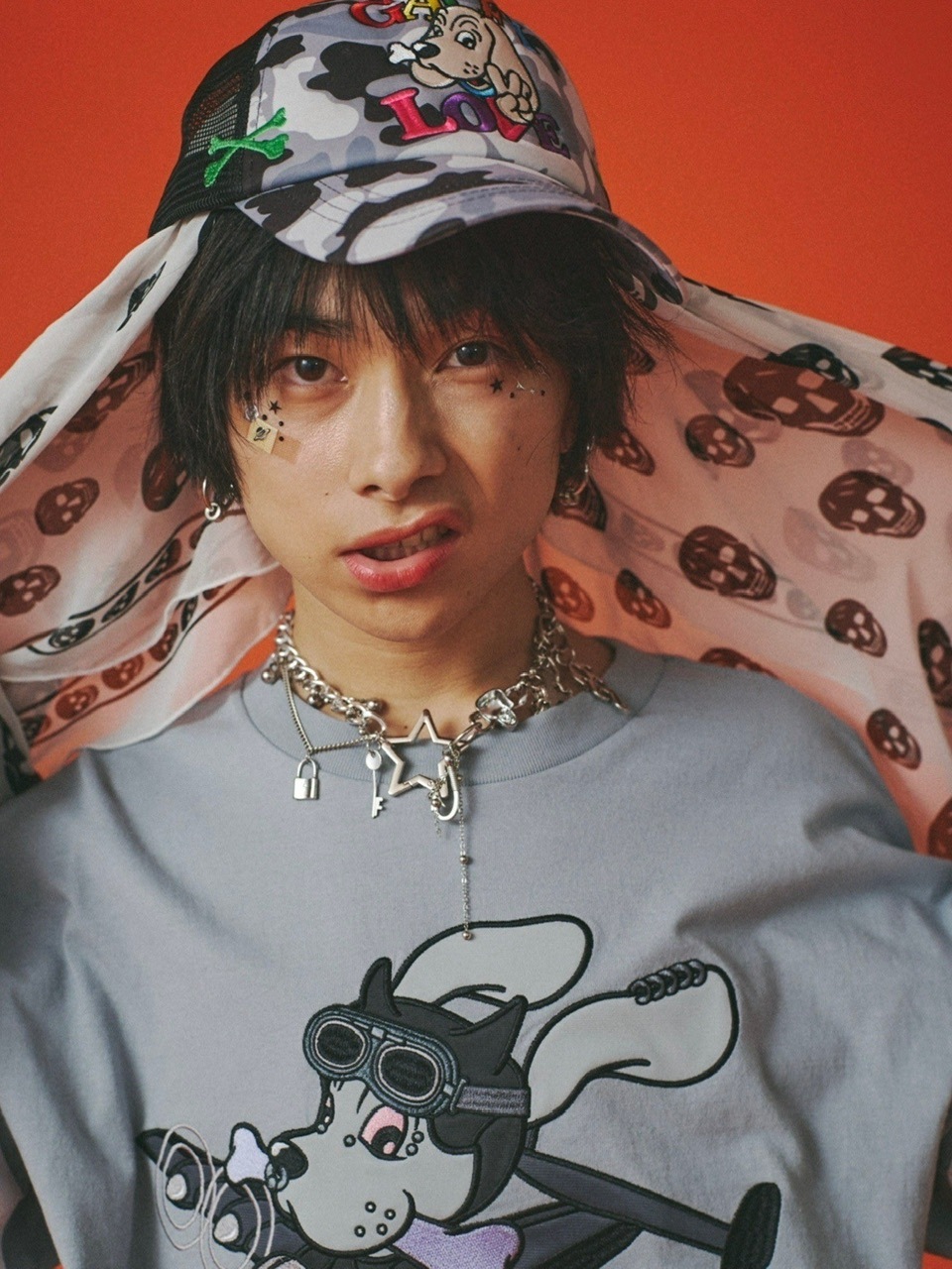 【GALFY】カモ柄CAP