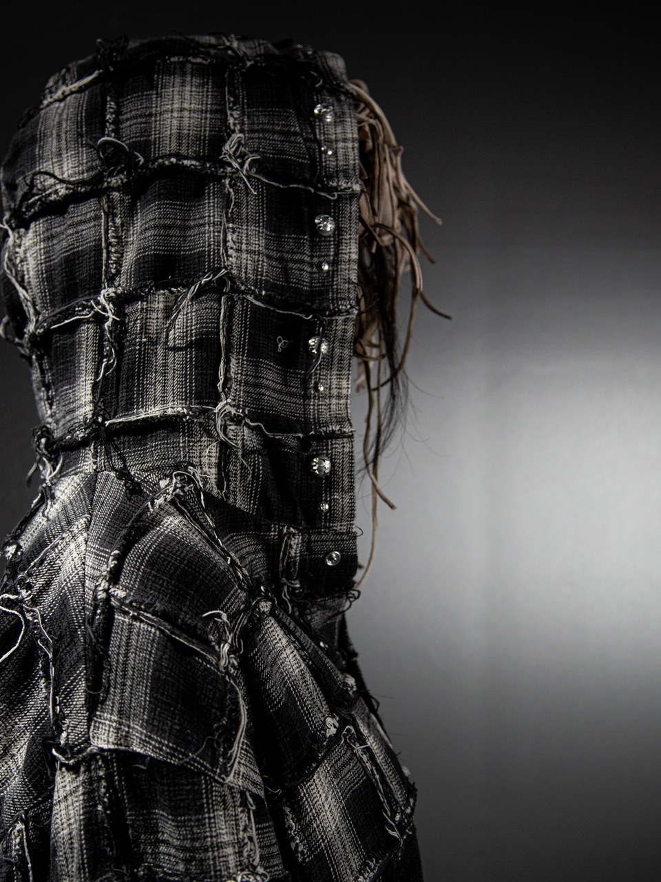 トップス Dig your own grave L black DIG YOUR OWN GRAVE】PATCHWORK HOODY | OUR BRAND,DIG YOUR OWN